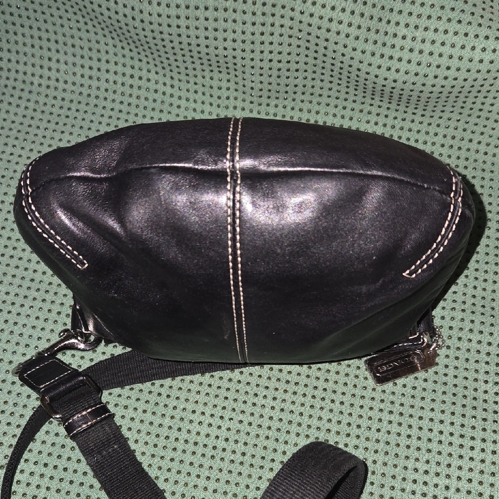 Coach Black Leather Crossbody Bag - Picture 11 of 16